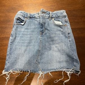 Wild fable jean skirt
